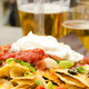 Nachos and beer